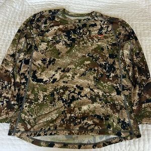 Men’s Sitka LightWeight Performance Long Sleeve Shirt: Size XL